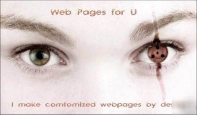 Starter website up to 5 pages domain name google listed