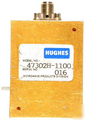 Waveguide wr-22 detector low vswr - hughes 47302H-1100