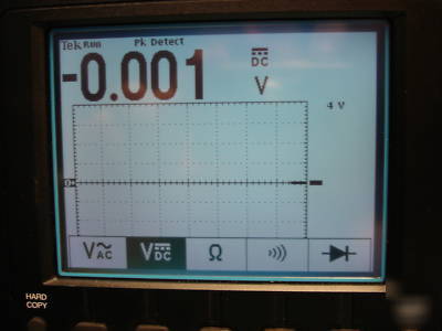 Tektronix THS720P HANDHELD100MHZ oscilloscope very nice