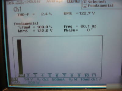 Tektronix THS720P HANDHELD100MHZ oscilloscope very nice