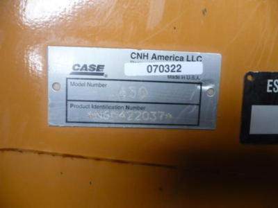 2007 case ~ 450 ~ skid steer ~(2) avail ~823 hrs ~ 