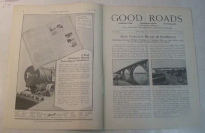 Good roads 1922 construction magazine vol.63, no.3