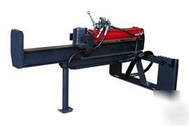 Log splitter skid steer attachment fits bobcat case asv