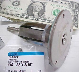 Wingits stainless commercial grab bar anchors GBW40