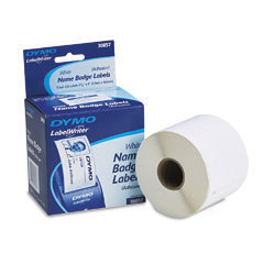 Dymo 30857 adhesive name badge 250 label free shipping
