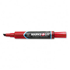 Marks-a-lot regular chisel tip permanent marker 07887