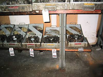 Milling cutters - various sizes and brands 