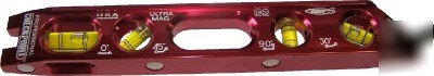 New checkpoint 9 inch 4 vial ultramag torpedo level 