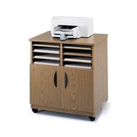 New mobile stand with sorter - safco 1851 w/warranty