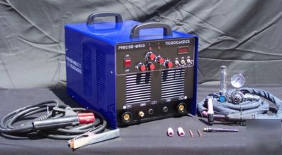 Parkermp squarewave 200A acdc tig stick welds aluminum 