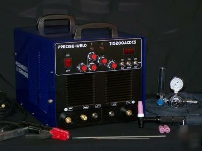 Parkermp squarewave 200A acdc tig stick welds aluminum 
