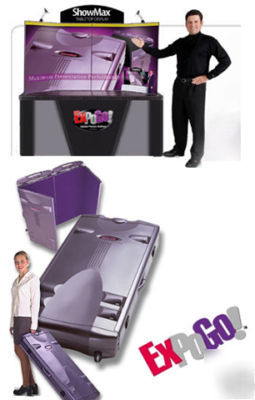 Table top tradeshow display - graphics included