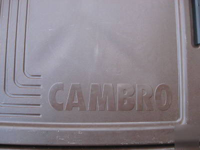 Cambro camcarrier UPC400-101 pan carrier brown