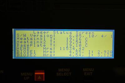 Coherent verdi 10 laser system, 10W 532NM excel. cond.