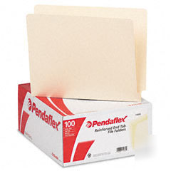 New folders file pendaflex letter size full 100/box 