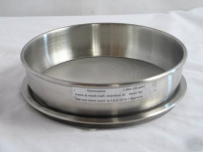 New testing sieve, omnitronix 315UM stainless steel 8