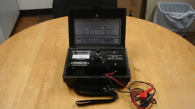Progressive electronics model 230 open fault meter used