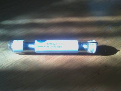 Quality solder, tin / silver, acid flux core