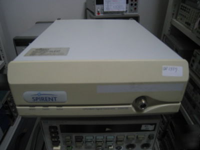 Spirent GSS4100 gps/sbas simulator - nubicom