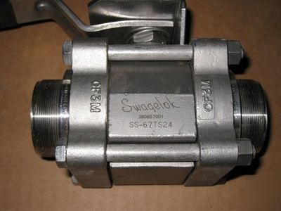 Swagelok 3-piece ball valve 1 1/2