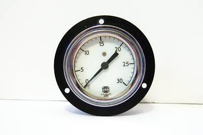 U.s. gauge 0-30 vacuum pressure gauge usg works 