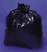 Can liner - 30 x 37 - black - high density - 30 gal