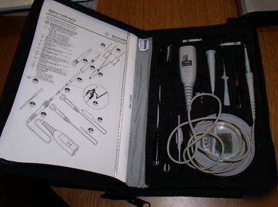 Lot of oscilloscopes and power supplies