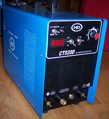 Ct-520 3IN1 plasma cutter tig stick arc welder 120/220V