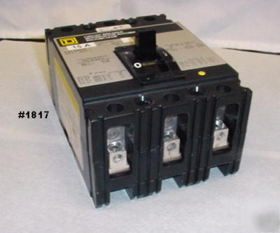 New square d circuit breaker-electrical 240/250 3 pole 