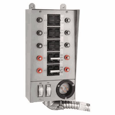 Reliance 30310A 7500 watt power transfer switch + inlet