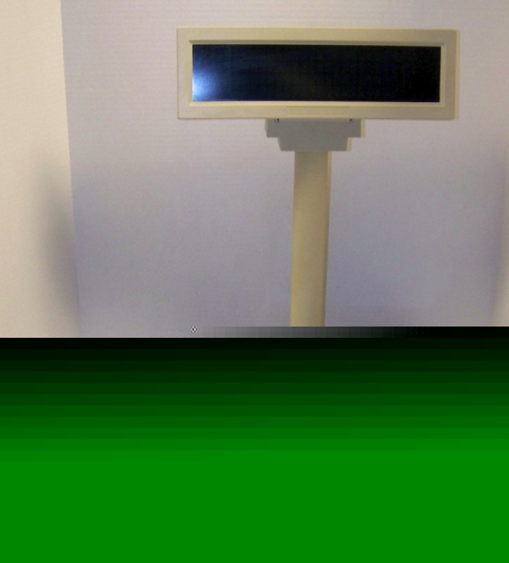Micros A1198-P324-0496 vfd pole display + keypad & pow