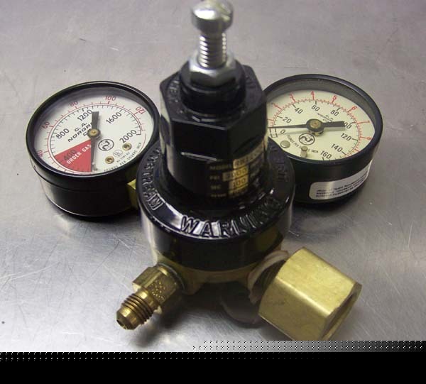 New norgren gas pressure regulator draft beverage tap
