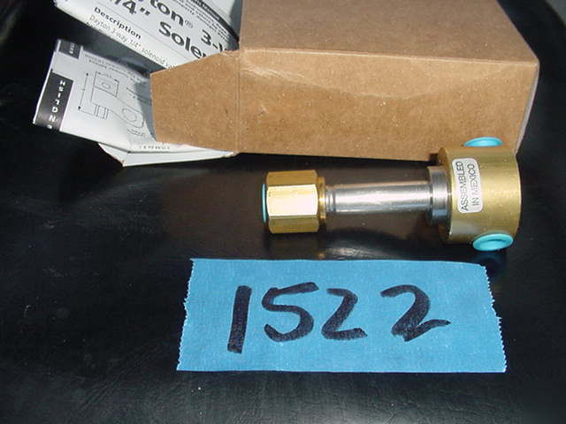 Dayton 4A704 solenoid valve,1/4 in 500 psi max
