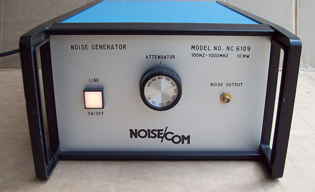 Noisecom nc 6109 noise source noise/com 100HZ-1GHZ
