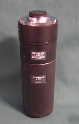 Olympus u-spt, u-pmtvc, pe 2.5X photo tube adaptor