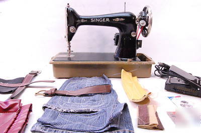 Singer 66 hvy. duty industrial strength sewing machine 
