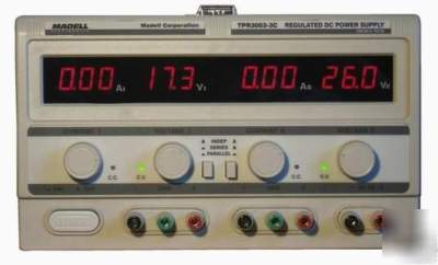 Triple outputs laboratory power supply TPR3003-3C