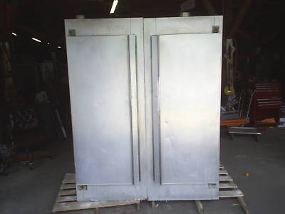 5â€™ walk in cooler with 3 doors nsf