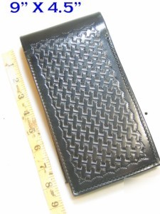 Bucheimer police leather single ticket citation book