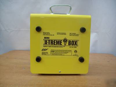 Coleman cable 1980 xtremebox portable power distributor