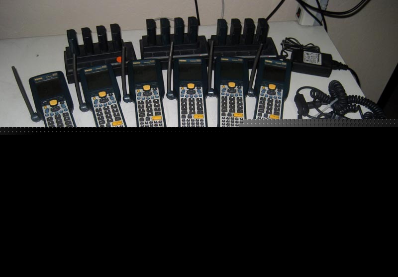 6X intermec trakker 2425 antares barcode scanner lot
