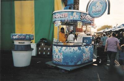 Business opportunity***shaved ice kiosk & ice shaver