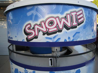 Business opportunity***shaved ice kiosk & ice shaver