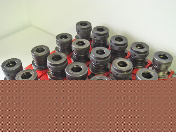 Huge lot (19) cat-50 #tg-150-3.5 cnc collet chucks nice