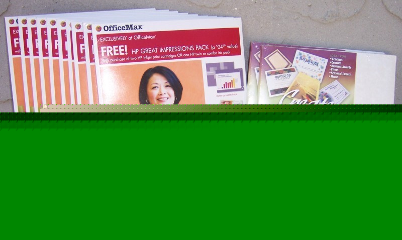 12 lot 24LB parchment paper create ur own cd's software