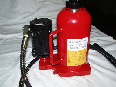 20 ton air operated/hydraulic bottle jack