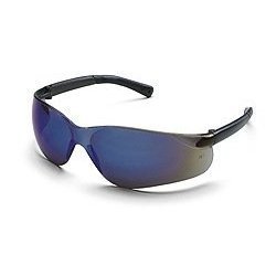 Crews BK118 bearkat safety glasses blue mirror lens