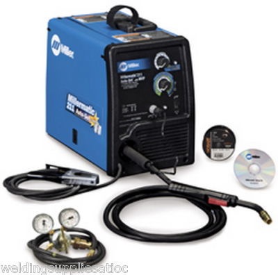 Miller millermatic 211 w/autoset mig welder pkg 907422