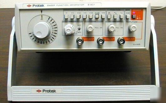 Protek 2 mhz sweep function generator model# b-801