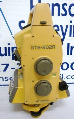 Topcon gts-802A robotic total station 4 surveying